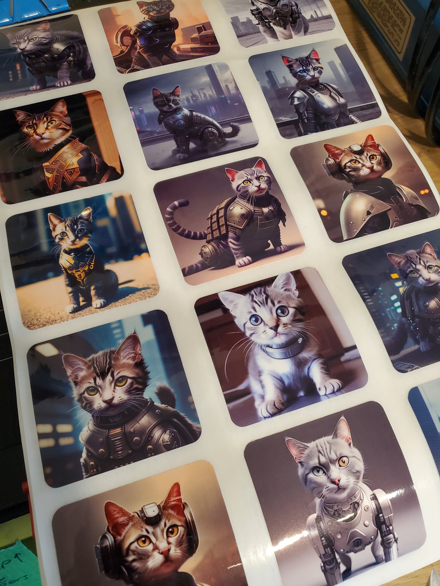 Battle Cats Sticker Set