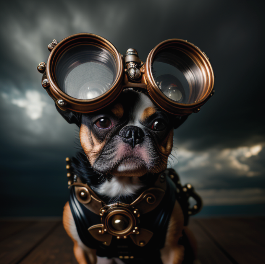 Steampunked Doge Sticker Set